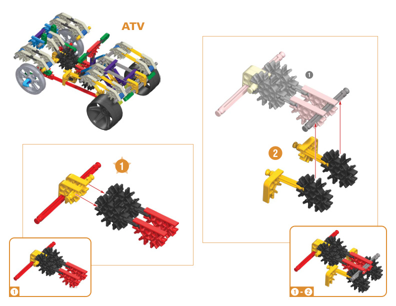 Amazing Value Tub 521 Web 12576 | Knex.Parts