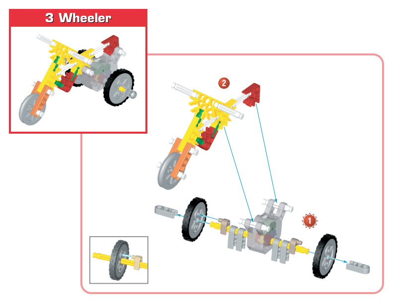 30 Model Multi Motor Alt 13074 | Knex.Parts