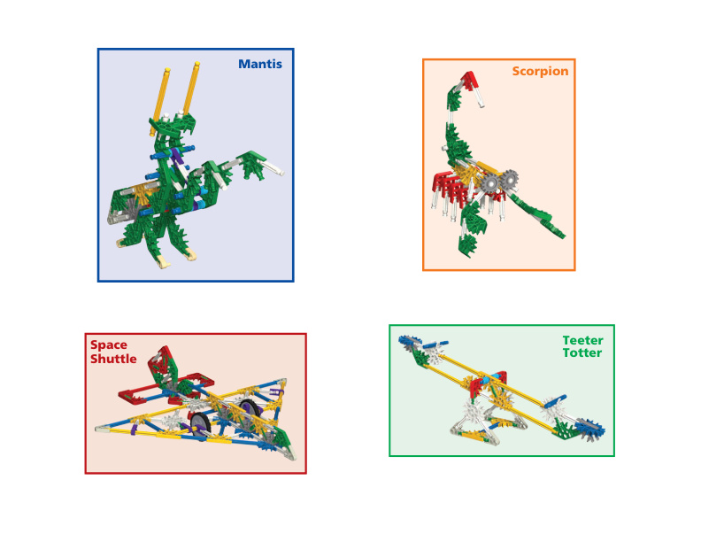 knknページ 40 Model Building Set Alt 4 13687 | Knex.Parts