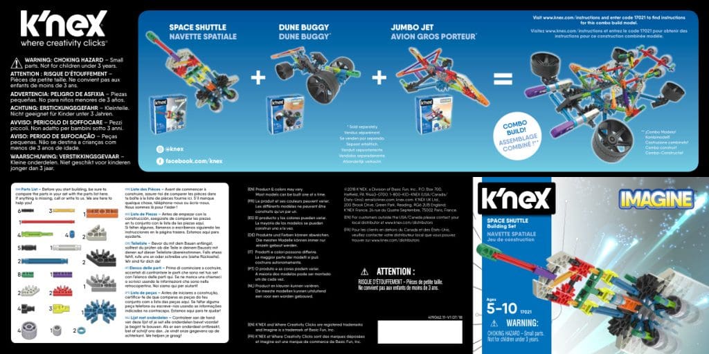 Space Shuttle 17021 | Knex.Parts