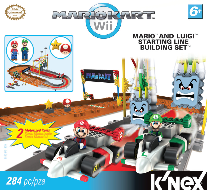 Mario Luigi Starting Line 38435 | Knex.Parts