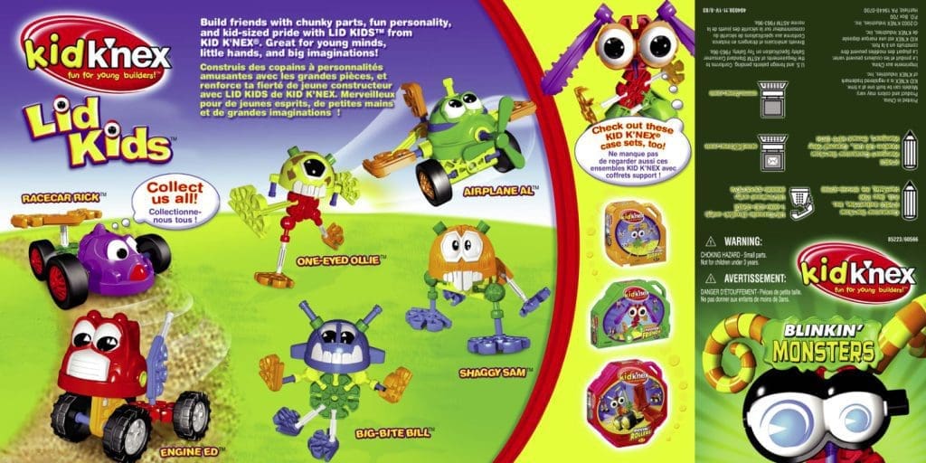 Kid KNEX Blinkin Monsters 85223 | Knex.Parts