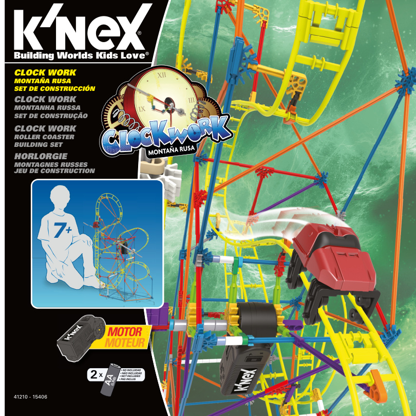 Clock Work Roller Coaster Fabrica de Juguetes Instrucciones