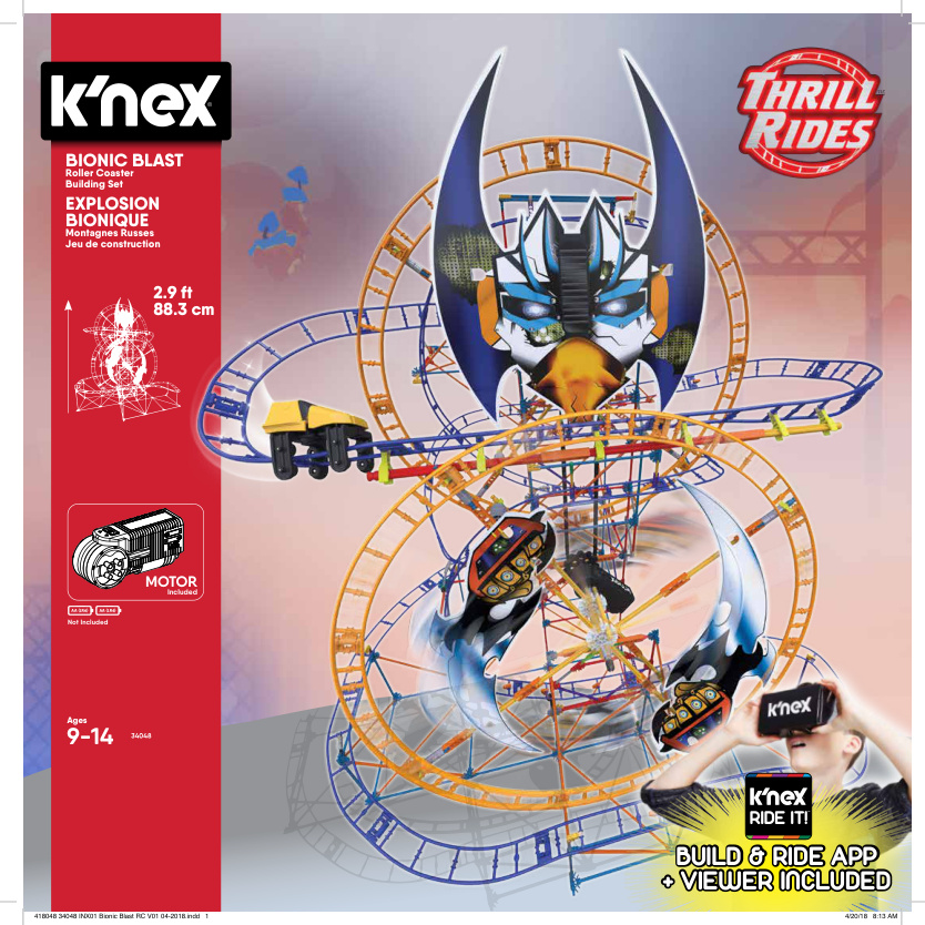 Doom Coaster Roller Coasters Archives | Knex.Parts
