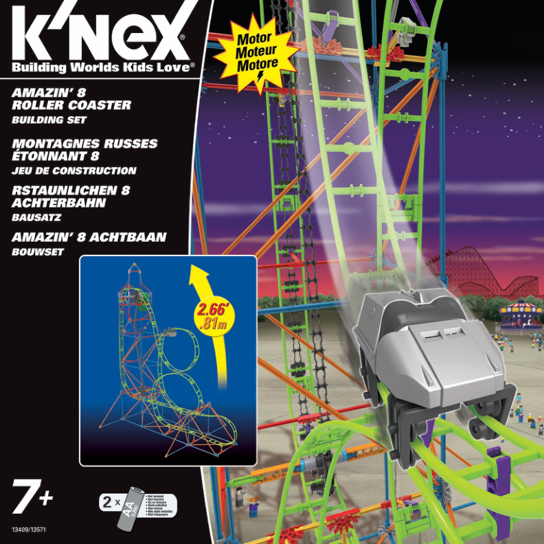 Amazin 8 Roller Coaster 13571 | Knex.Parts