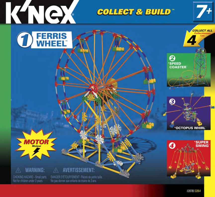 12078 Collect and Build Ferris Wheel | Knex.Parts