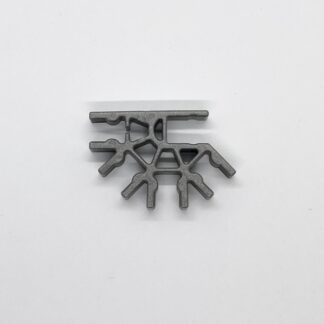 100 Connettori K'Nex Grigio Chiaro 5 Posizioni - Ricambi Originali